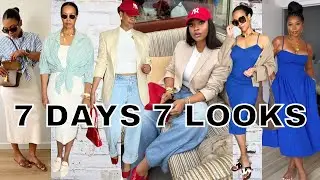 7 Days, 7 Looks **Chic Pinterest Inspired Outfits** Summer Outfit Ideas