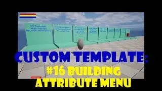 Custom Template 16 Building Attribute Menu
