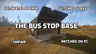 Rust Console Bus Stop Base Design Ps4 Xbox Ps5 Rust Console Edition Glass Bug Glitch Rust Base Build