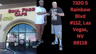 SAN DIEGO LEGEND MITCHY SLICK FOOD REVIEW AT SOUL FOOD CAFE #foodie #hiphop #lasvegas #sandiego#