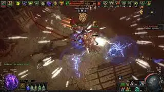 Molten Strike And Lightning Strike of Arcing 12 Links deadeye mapping 3.24