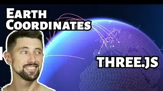 Creating earth, and adding cities to a planet with Three.js #4