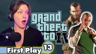 Bank Heist Gone WRONG | GTA IV: Pt. 13 | First Play Through | Grand Theft Auto 4