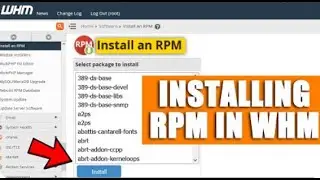How to Install an RPM in WHM root?