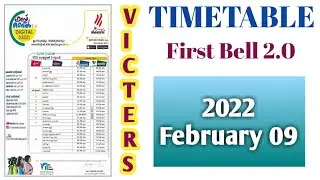 Tomorrow Victers Timetable/Today Victers Timetable/Victers Channel Timetable/Kite Victers Timetable