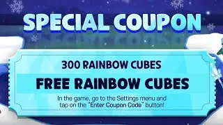 Free 300 Rainbow cubes [Cookie Run: OvenBreak] Coupon Code: 2021