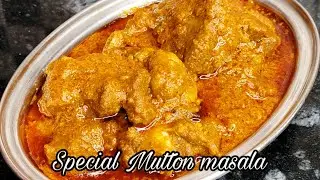 Jeje Special mutton masala | posto mutton masala #muttonmasala