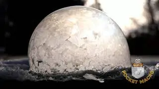 Freezing Bubbles with Singing Bowl