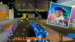 New HALLOWEEN UPDATE In ARSENAL in Crazy! (Roblox)
