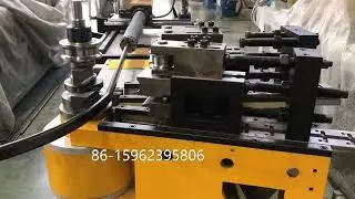 DW38CNC-5A3SV automatic pipe bending machine with push bending function ( bend oval pipe 15mm 30mm )