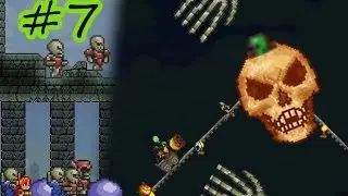 #7 ТЫКВЫ!!! СКЕЛЕТРОН!!!! ДАНЖ!!!!!!!! \\ Terraria Expert 1.3.3.1 \\ ДИСЭНД
