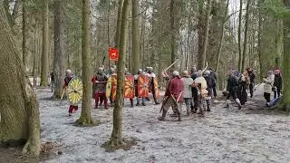 Бойня в Шуваловском парке. Римские легионеры против Германских дикарей ч.1