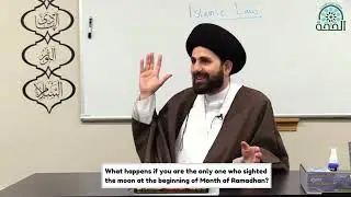 What happens if you are the only one who sighted  the moon at the beginning of Month of Ramadhan?