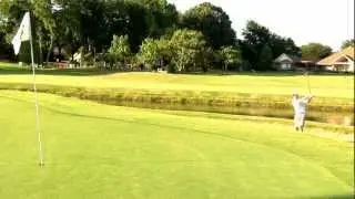 Ben Taylor hitting sand shot