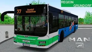 OMSI 2 [60 FPS] - REGION GRUNDORF V3 im MAN A37 - Let's Play Omsi 2 [