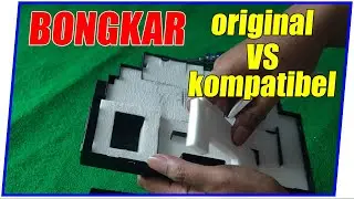 Unboxing Bongkar Isi Cartridge Maintenance Pembuangan Canon G2020 G1020