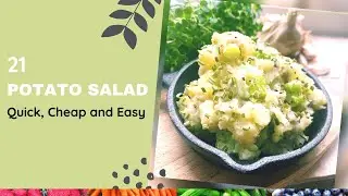4 Ingredient Potato Salad Recipe for beginners 