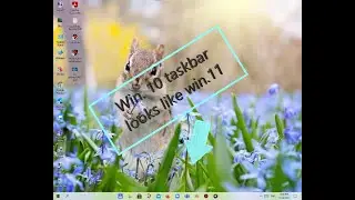 how to make win.10 taskbar look like win.11 |  Fixed It Windows #Fixeditwindows