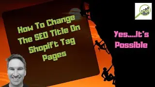 ☛ How To Change The SEO Title On Shopify Tag Pages