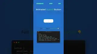 🔥Animated Submit Button  | HTML & CSS Only 