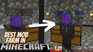 THE BEST mob farm in 1.21 Java and Bedrock