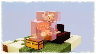 how to make cooked chicken farm on minecraft +1.18.1
