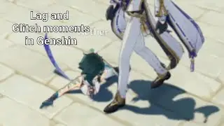 Random lag and glitch moments in Genshin