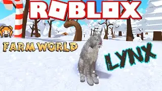 ROBLOX FARM WORLD * YES, I FINALLY got the LYNX! * Where to Find and How to Get + Animations & Auras
