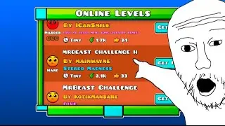 MRBEAST geometry dash level (easy)