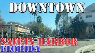 Safety Harbor - Florida - 4K Downtown Drive