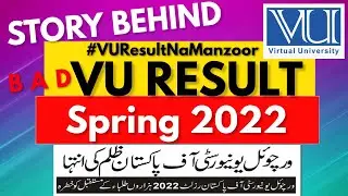 VU Result Spring 2022 #vu