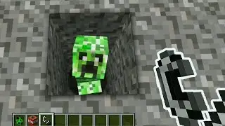 dynamite vs creeper on the GRAVEL? hmmm... Minecraft memes/ experiment #5