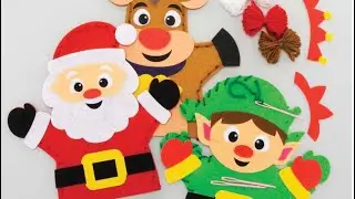 Hand Puppets | Felt and Foam | Glitter Foam | Easy