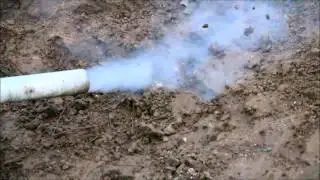 Slow Motion Potato Cannon Shooting
