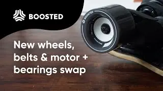 How to change your Boosted Board wheels, motor & belts | Step by step