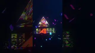 Royalty Free AE Template Glitch Cyber Logo 