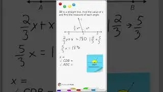 Equation Practice With Supplementary Angles