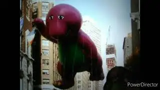 Barney Doll Wink HomeMade (Macy's Thanksgiving Day Parade version)