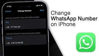 How to Change WhatsApp Number Without Losing Chats on iPhone!