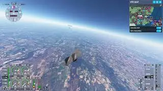 MSFS 2020 Darkstar from Budapest to London