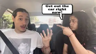 KICKING MY BOYFRIEND OUT OF THE CAR PRANK!!