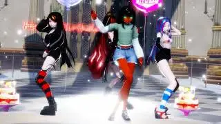【MMD Meru The Succubus】 How you like that - Creator 18th Birthday