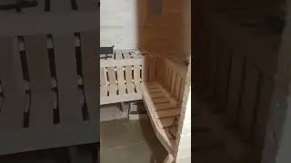 баня бочка. краткий обзор на этапе строительства. #shorts #банябочка #баня #банясвоимируками