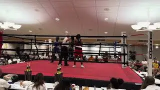 Elite Boxing Promotions: 8/2/24 Jamari Williams vs Justin Pierce Round # 2 Part 2 Camera angle # 2