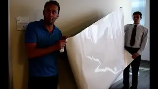 Post-it® Flex Write Surface install