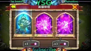 Castle Clash Rolling For Valentina Part 1