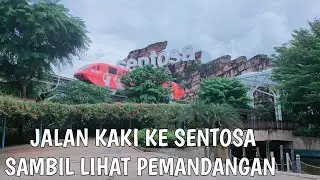 HOW TO TRAVEL TO SENTOSA LOW BUDGET ||  Vivo City to Universal Studios