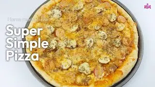 Bikin Pizza Gak Pakai Repot, SUPER SIMPEL DAN GAMPANG ENAK BANGET