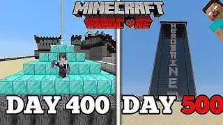 I Survived 500 Days in Desert Only World in MinecraftHardcore (Hindi)