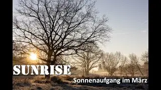 Den Sonnenaufgang im März fotografieren